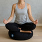 Zafu de méditation en coton naturel – confort et stabilité