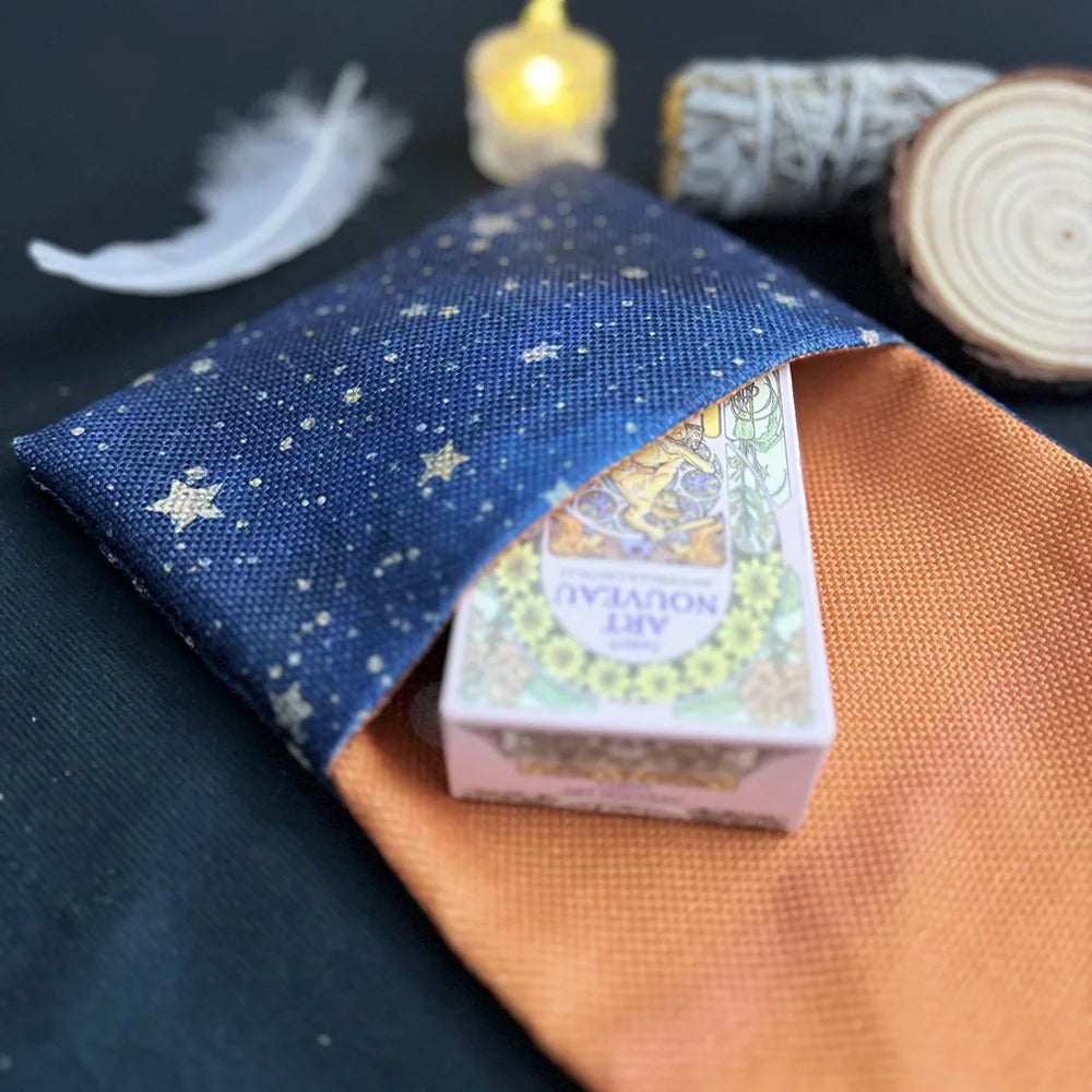 Sac de Rangement Tarot Galaxy et Divination