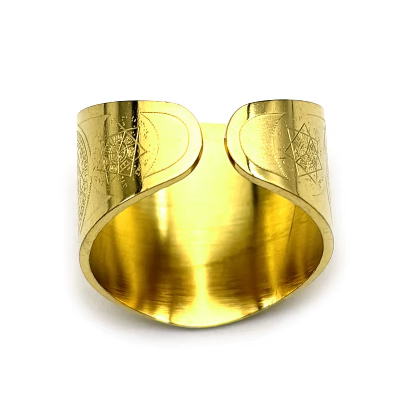 Bague 7 Archanges - Acier Inoxydable