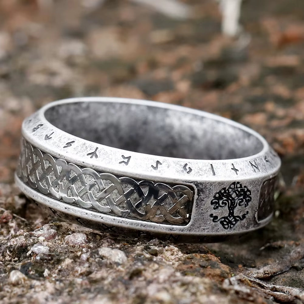 Bague Arbre de Vie au Design Celtique