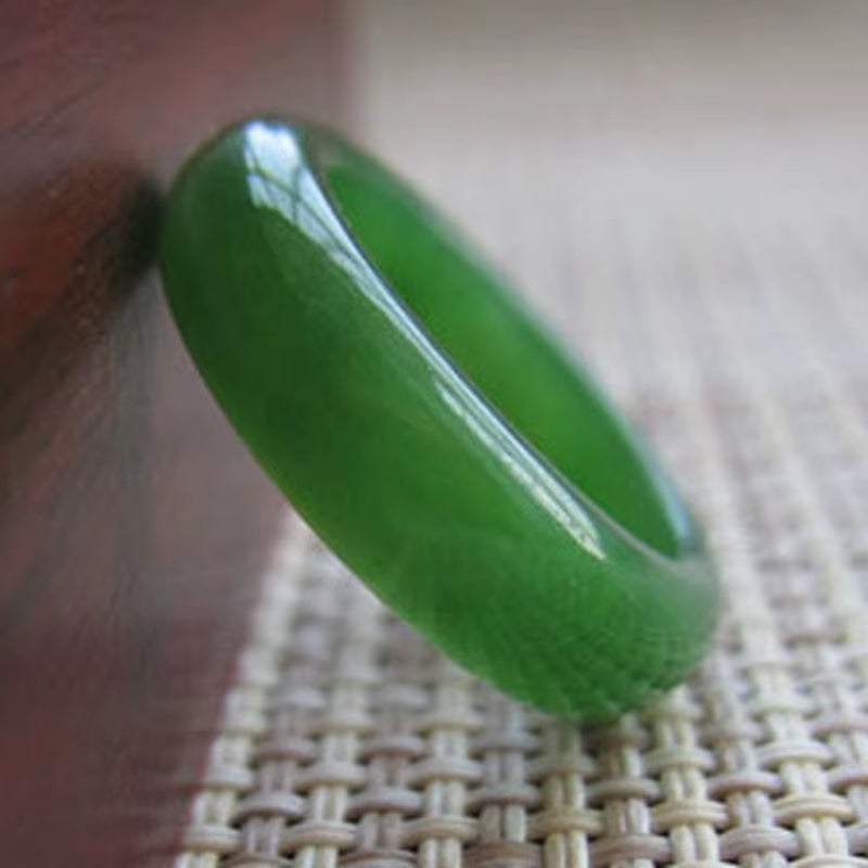Bague Pierre Naturelle - Pierre de Jade Image