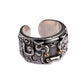Bague Pixiu Ouverte et Vintage sur fond blanc