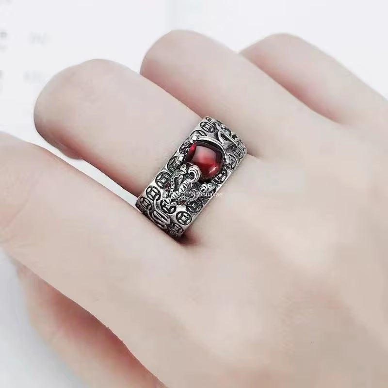 Bague Pixiu - Style Rétro