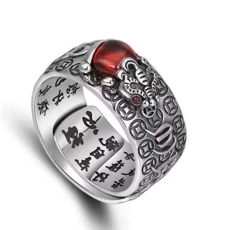 Bague Pixiu - Style Rétro