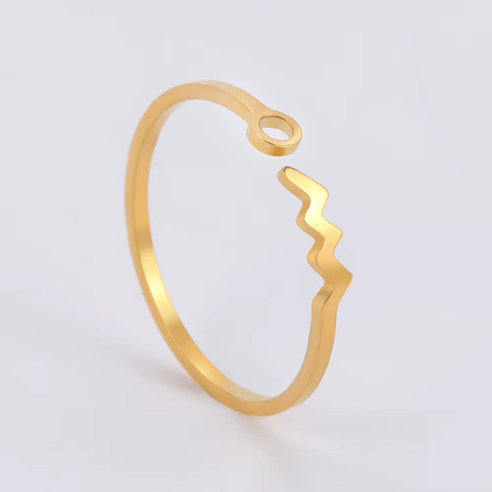 Bague Signe Astrologique Fine et Dorée