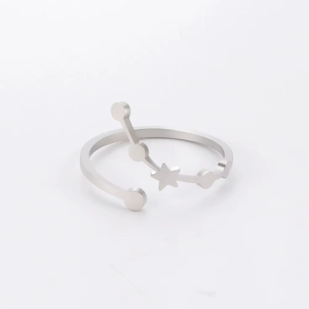 Bague Signe Astrologique - Moderne et Ouverte