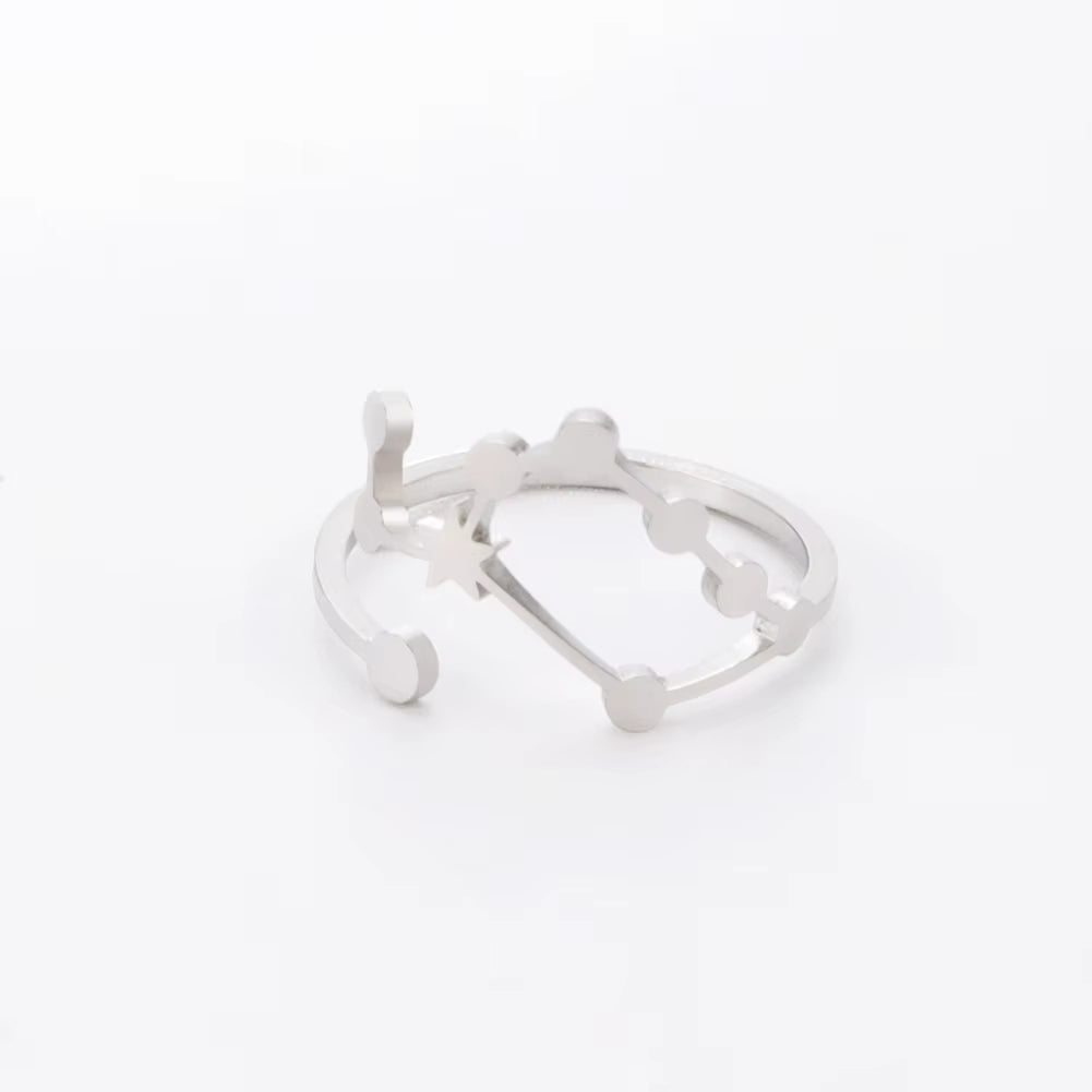 Bague Signe Astrologique - Moderne et Ouverte