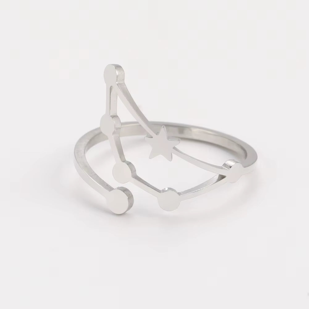 Bague Signe Astrologique - Moderne et Ouverte