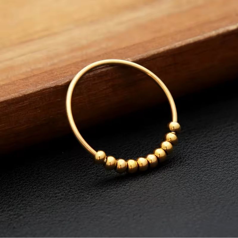 Bague Anti-Stress Minimaliste – Élégance Discrète et Sérénité au Quotidien