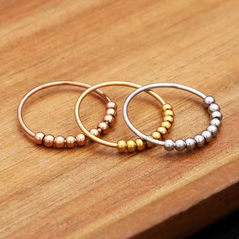 Bague Anti-Stress Minimaliste – Élégance Discrète et Sérénité au Quotidien