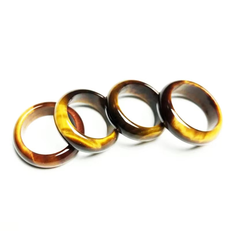 Bague Pierre Naturelle - Oeil de Tigre