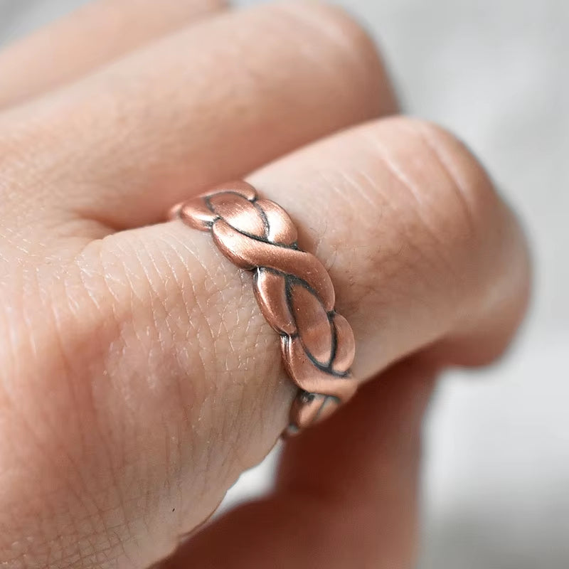 Bague Tibétaine - Design Torsadé