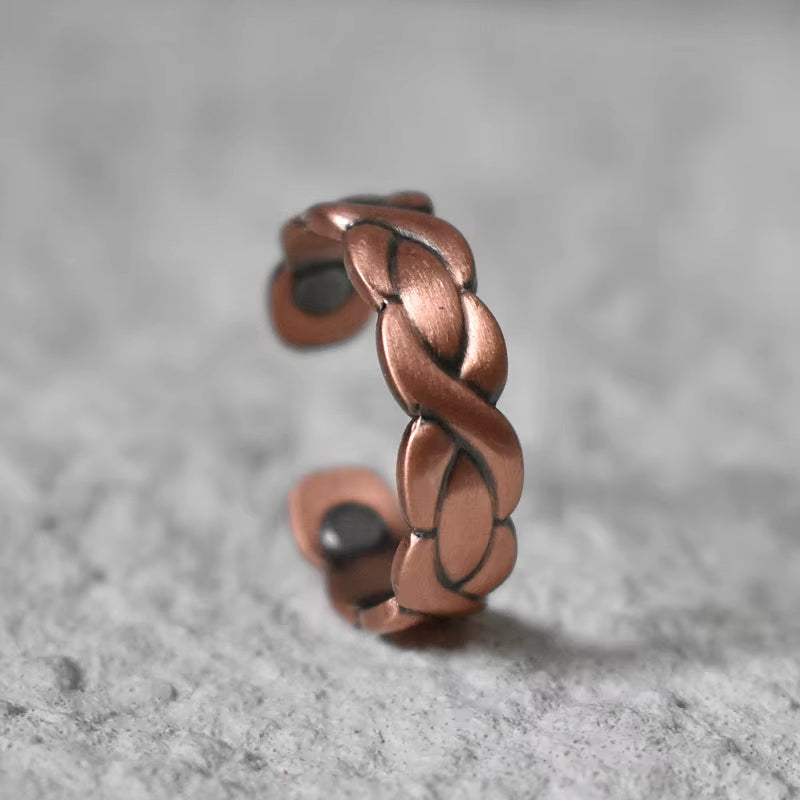 Bague Tibétaine - Design Torsadé