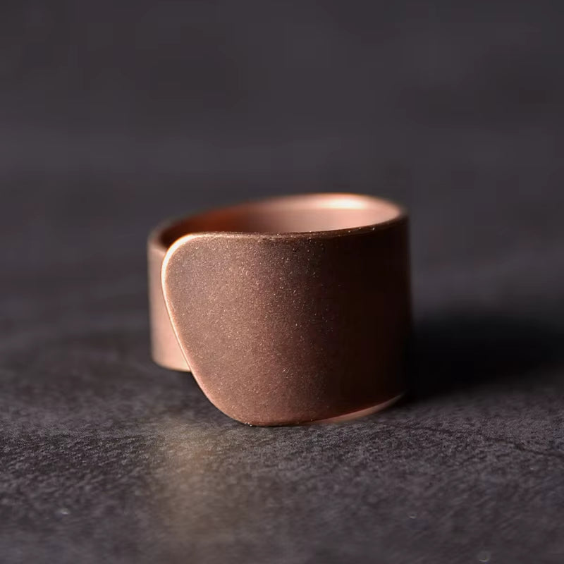 Bague Tibétaine - Lisse et Rétro