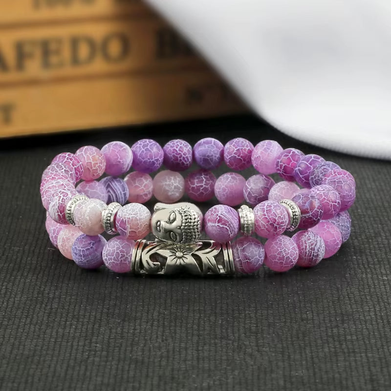 Bracelet Bouddha Effet Fragmenté