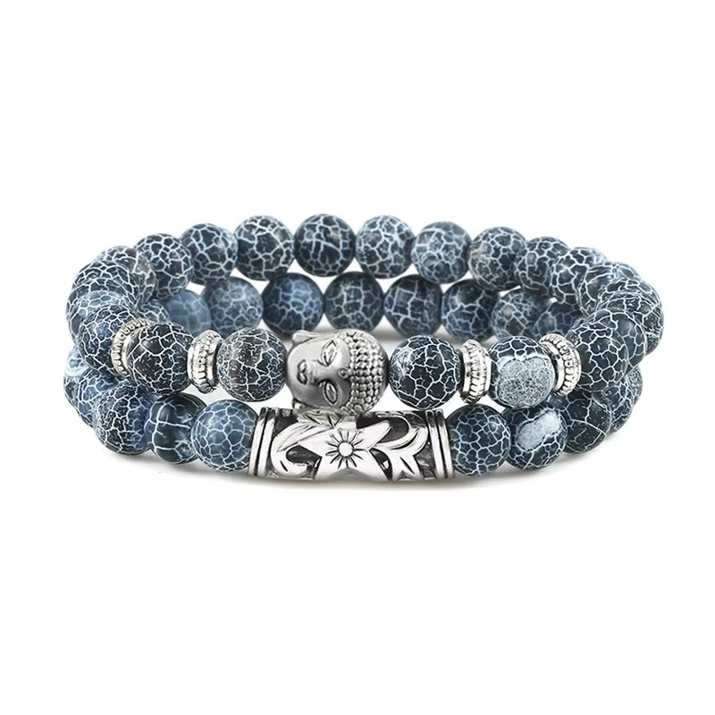 Bracelet Bouddha Effet Fragmenté