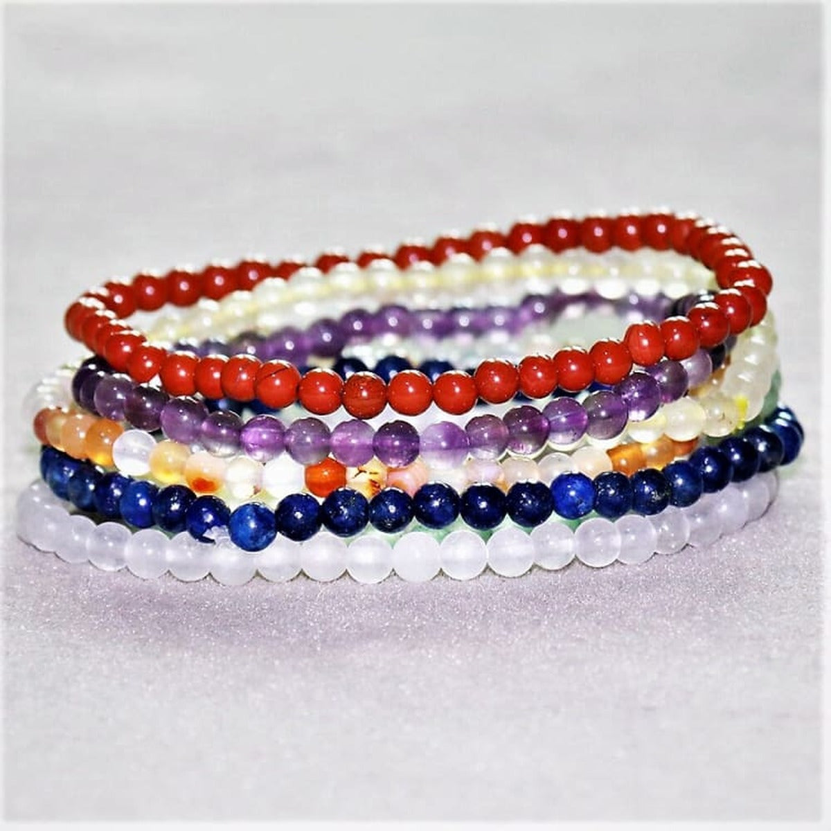 Bracelet 7 Chakras en pierres naturelles