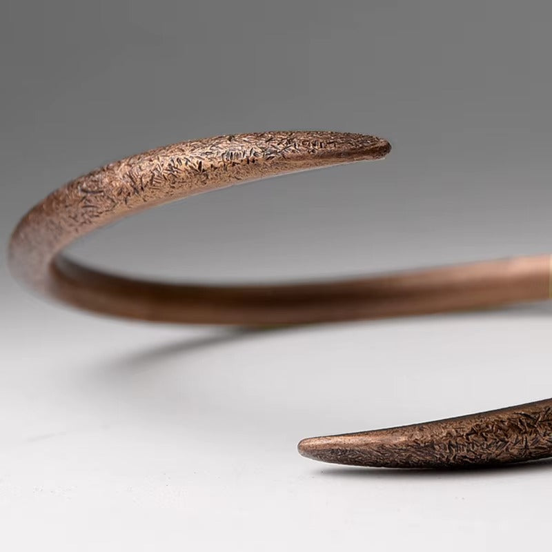 Bracelet « Sérénité » en Cuivre Forgé