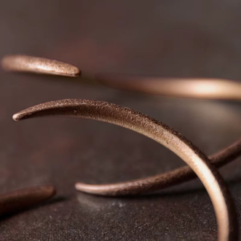 Bracelet « Sérénité » en Cuivre Forgé
