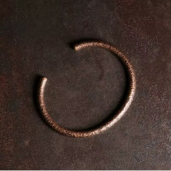 Bracelet « Equilibre » en Cuivre Martelé