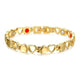 Bracelet Magnétique avec Coeurs pour Maigrir