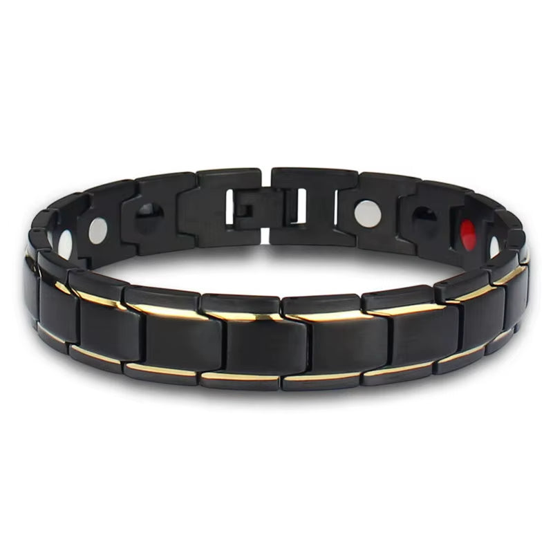 Bracelet Magnétique Sophistiqué pour Maigrir sur fond blanc