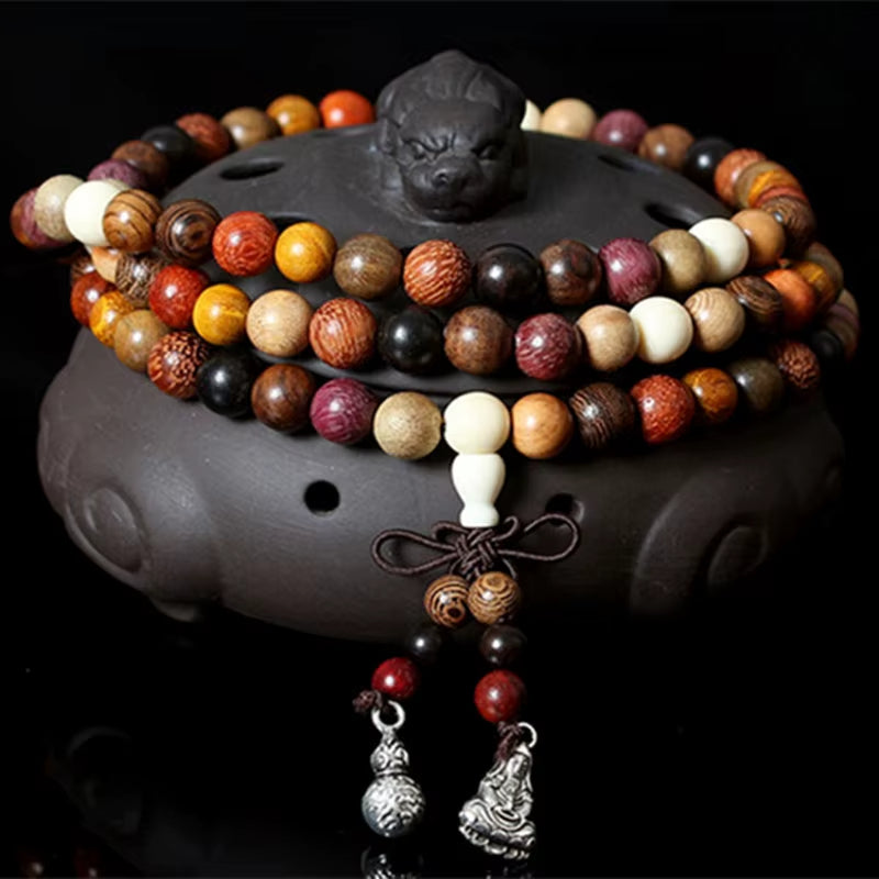 Bracelet Mala Tibétain et Artisanal Image