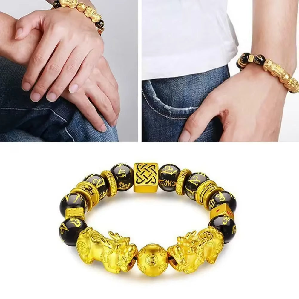 Bracelet Pixiu Design avec Perles