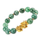 Bracelet Pixiu avec Perles de Pierre Naturelle