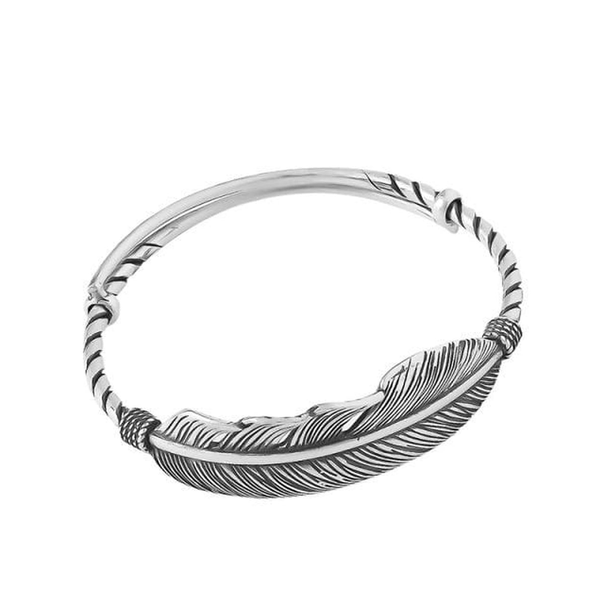 Bracelet plume d'ange gardien