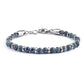 Bracelet de Protection avec Perles d’Agate Craquelées sur fond blanc