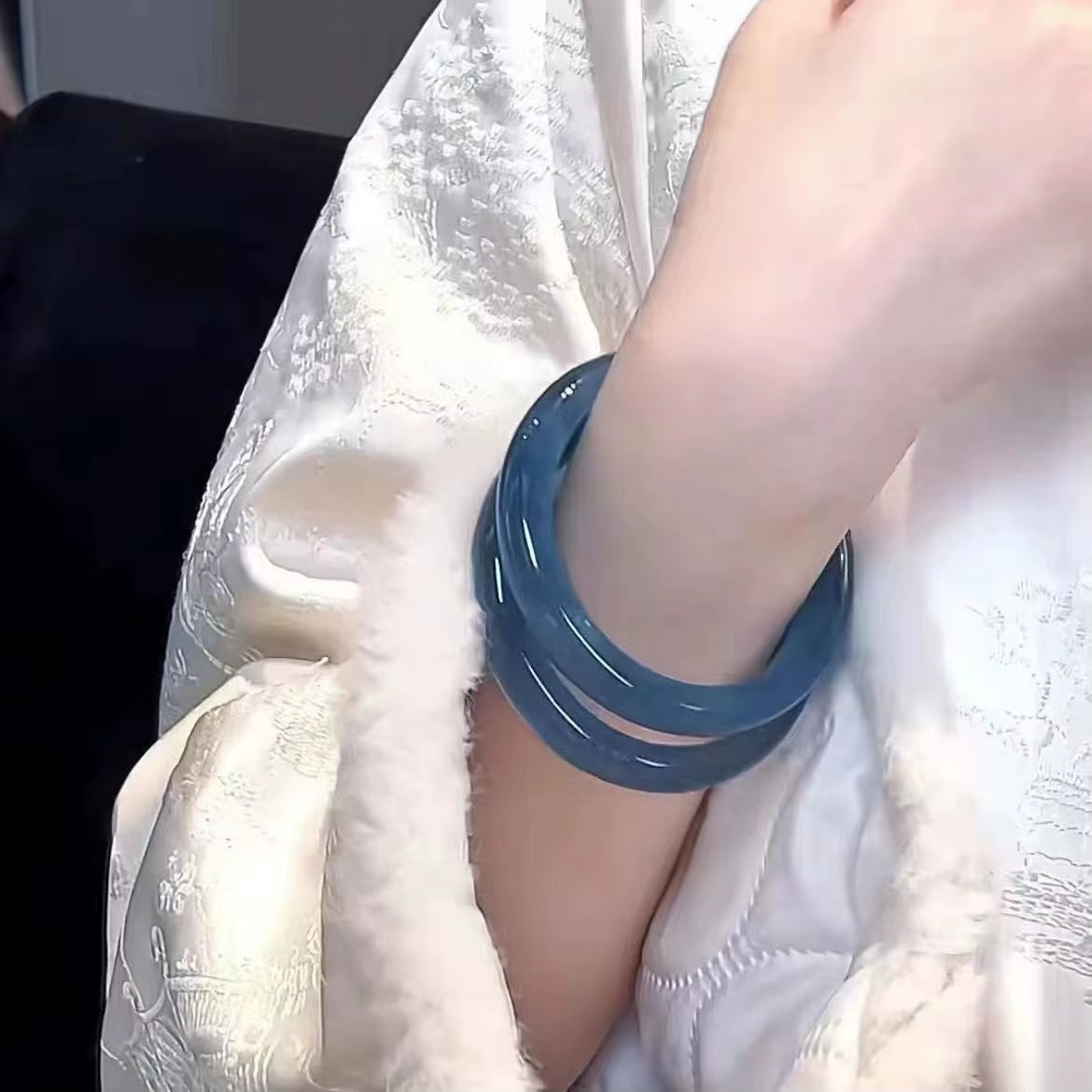 Bracelet en Verre - Lisse et Épuré