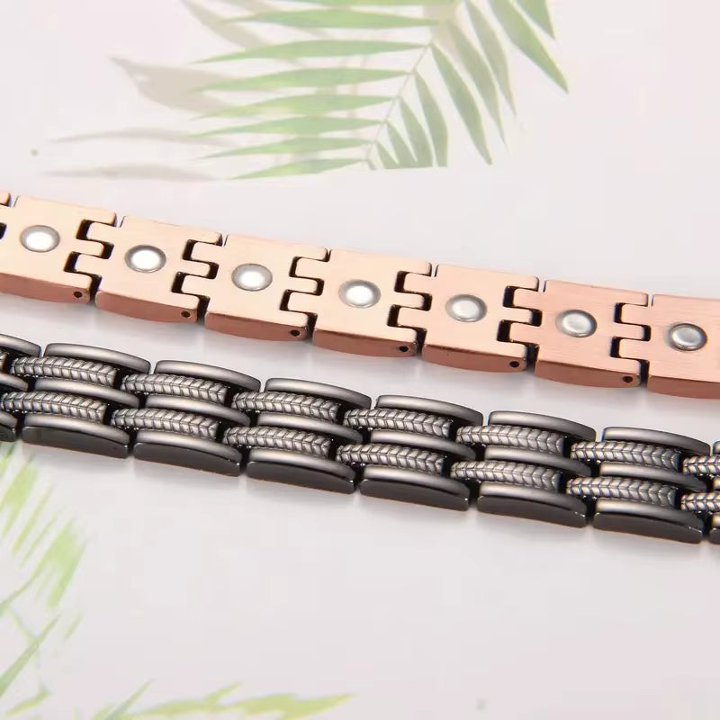 Bracelet Homme - Magnétique en Cuivre