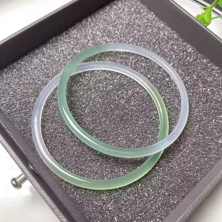 Bracelet Pierre de Jade - Effet Dégradé