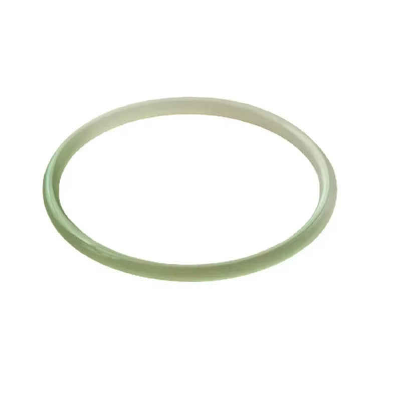Bracelet Pierre de Jade - Effet Dégradé sur fond blanc