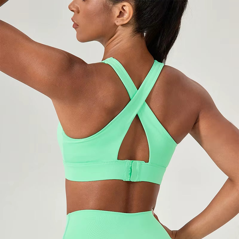 Brassière Yoga Décontractée – Élasticité et Confort