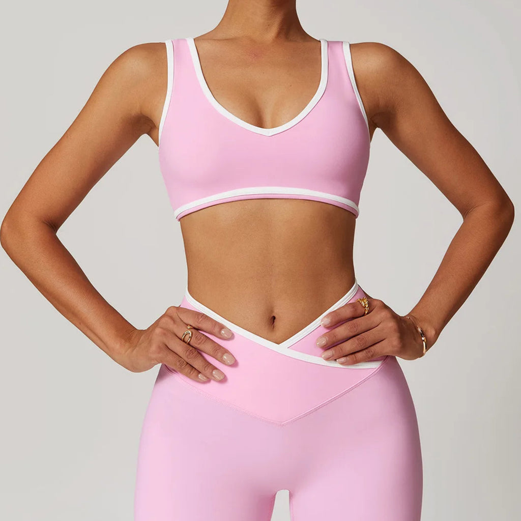 Brassière Yoga Rose – Douceur et Tendance