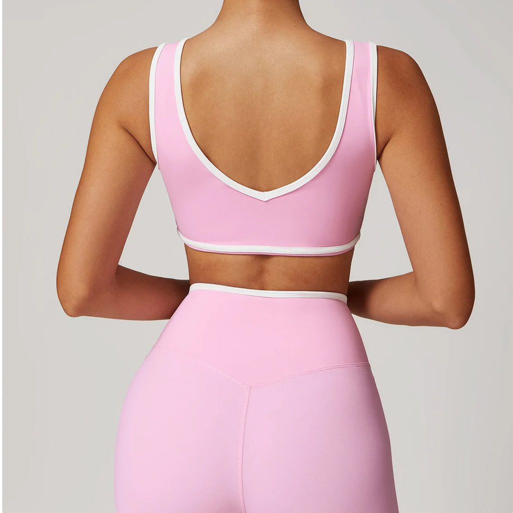 Brassière Yoga Rose – Douceur et Tendance