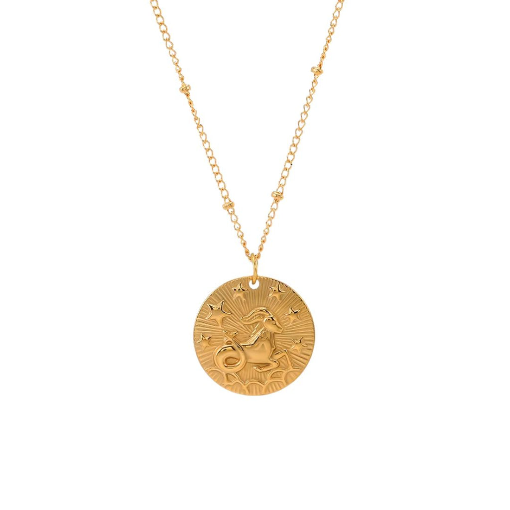 Collier Signe Astrologique avec Pendentif Rond