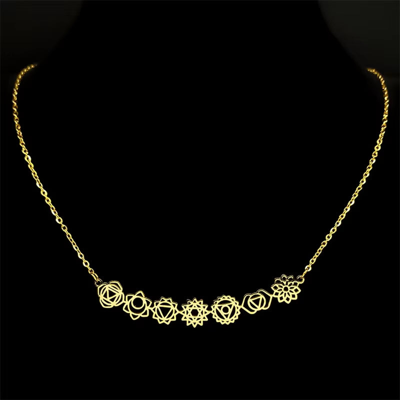 Collier 7 Chakras - Chic et Raffiné Image
