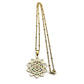 Collier 7 Chakras - Design de Fleur sur fond blanc