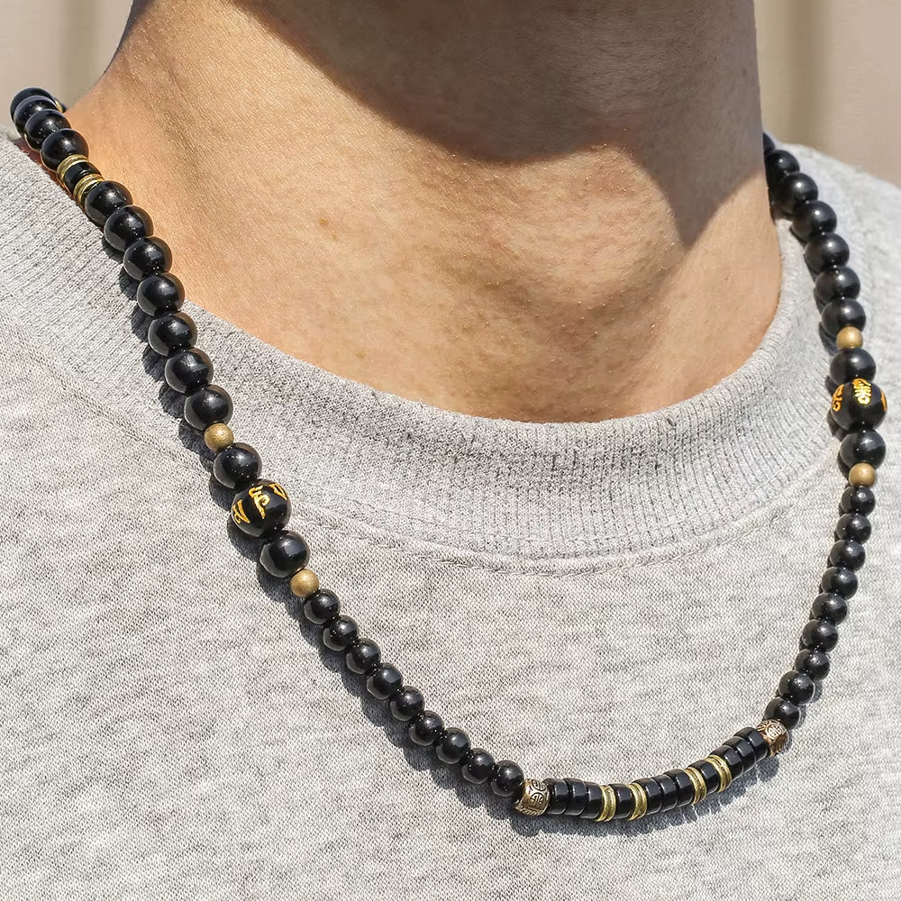 Collier pour Homme - Style Tibétain Image