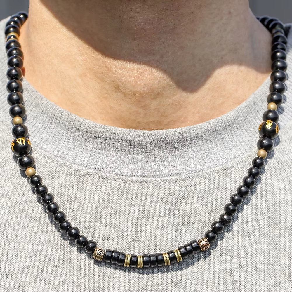 Collier pour Homme - Style Tibétain Image