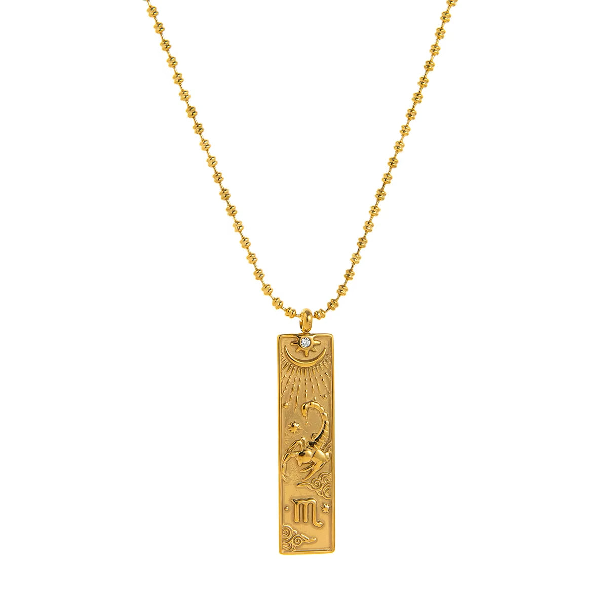 Collier Signe Astrologique - Chic et Rectangulaire
