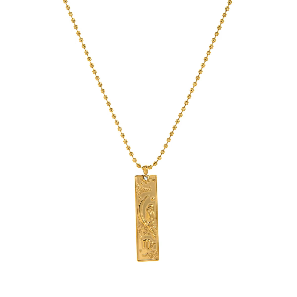 Collier Signe Astrologique - Chic et Rectangulaire