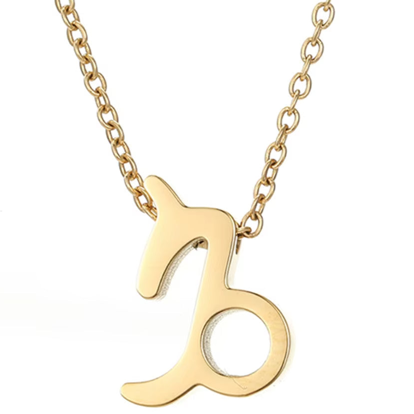 Collier Signe Astrologique Doré et Moderne