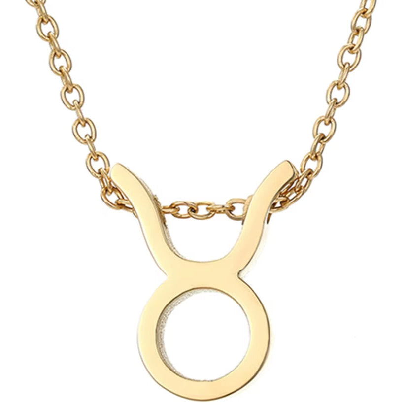 Collier Signe Astrologique Doré et Moderne
