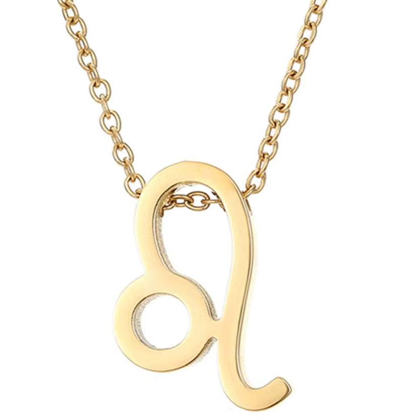 Collier Signe Astrologique Doré et Moderne