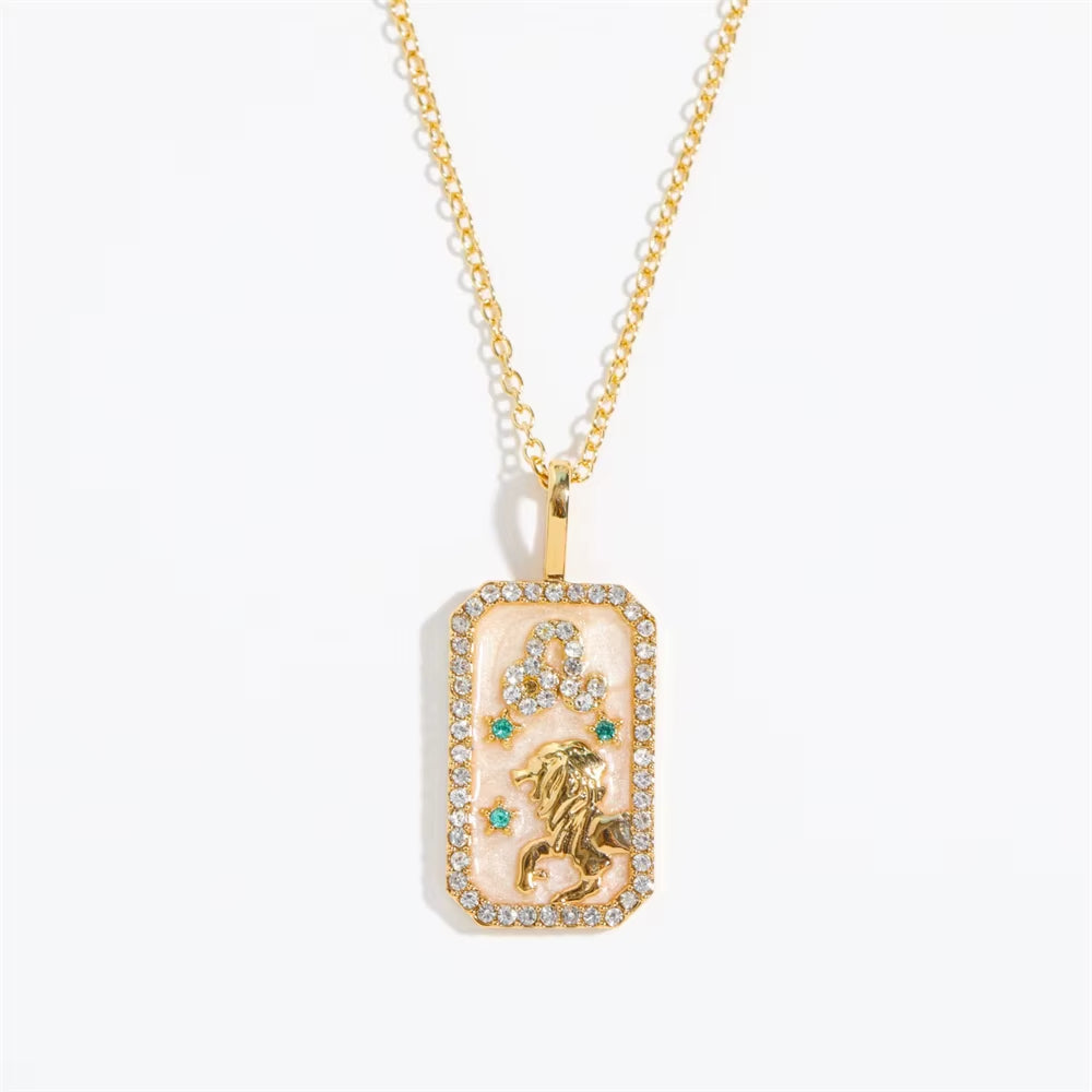 Collier Signe Astrologique - Moderne à Strass