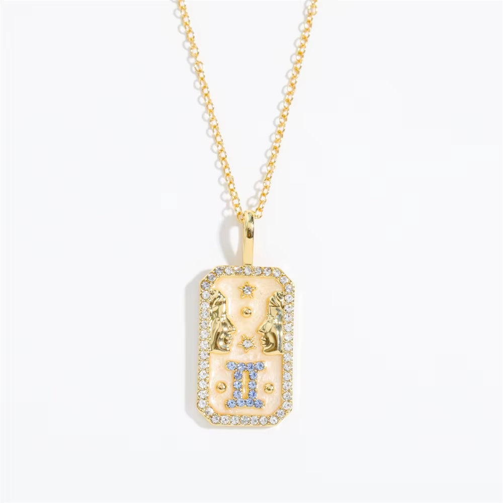Collier Signe Astrologique - Moderne à Strass